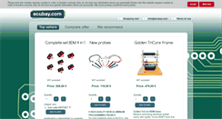 Desktop Screenshot of ecubay.com